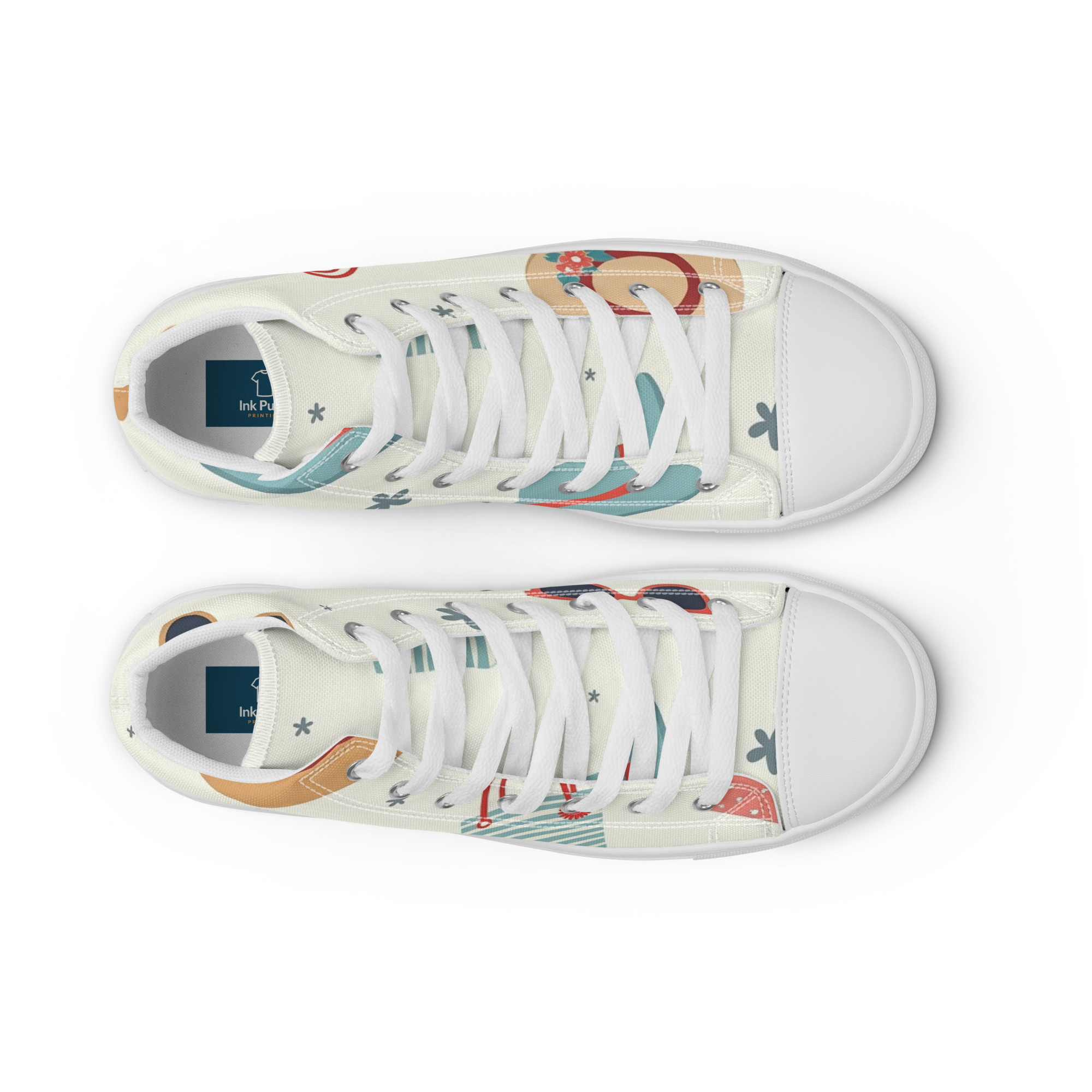 Women’s High Top Canvas Shoes - Image 4
