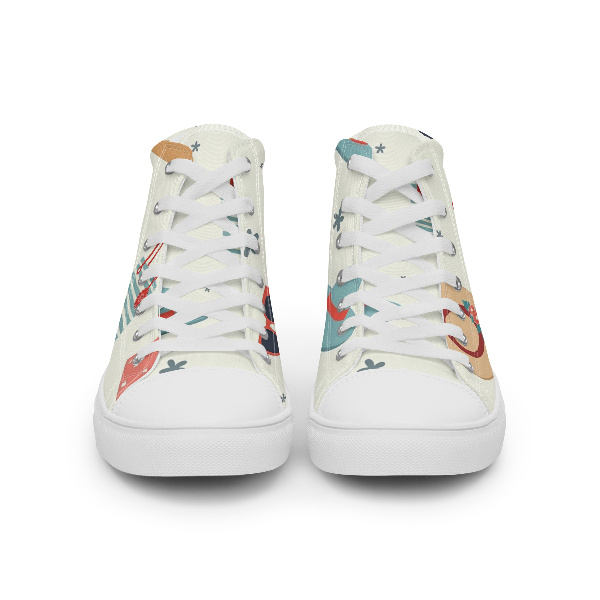 Women’s High Top Canvas Shoes - Image 3