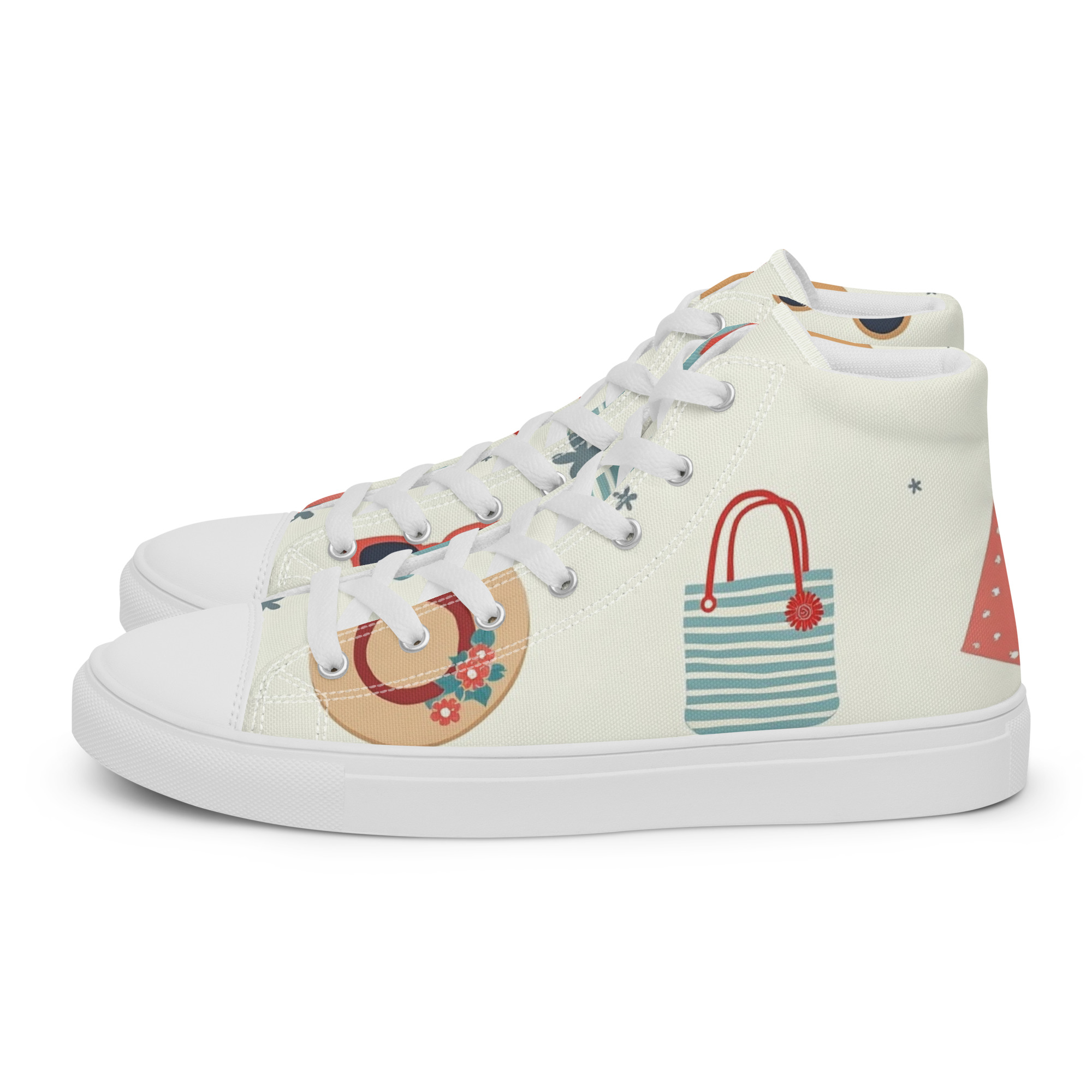 Women’s High Top Canvas Shoes - Image 5