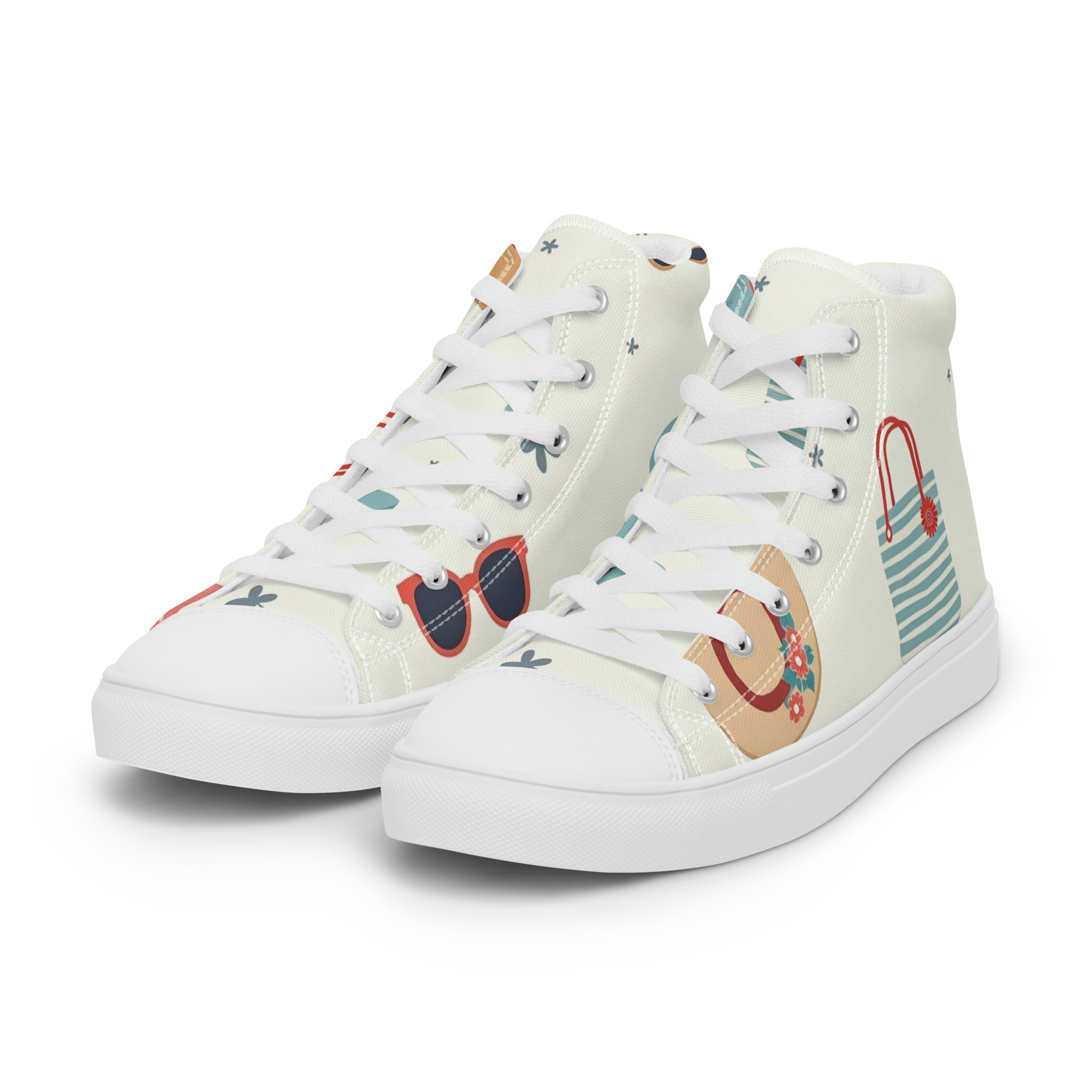Women’s High Top Canvas Shoes - Image 6