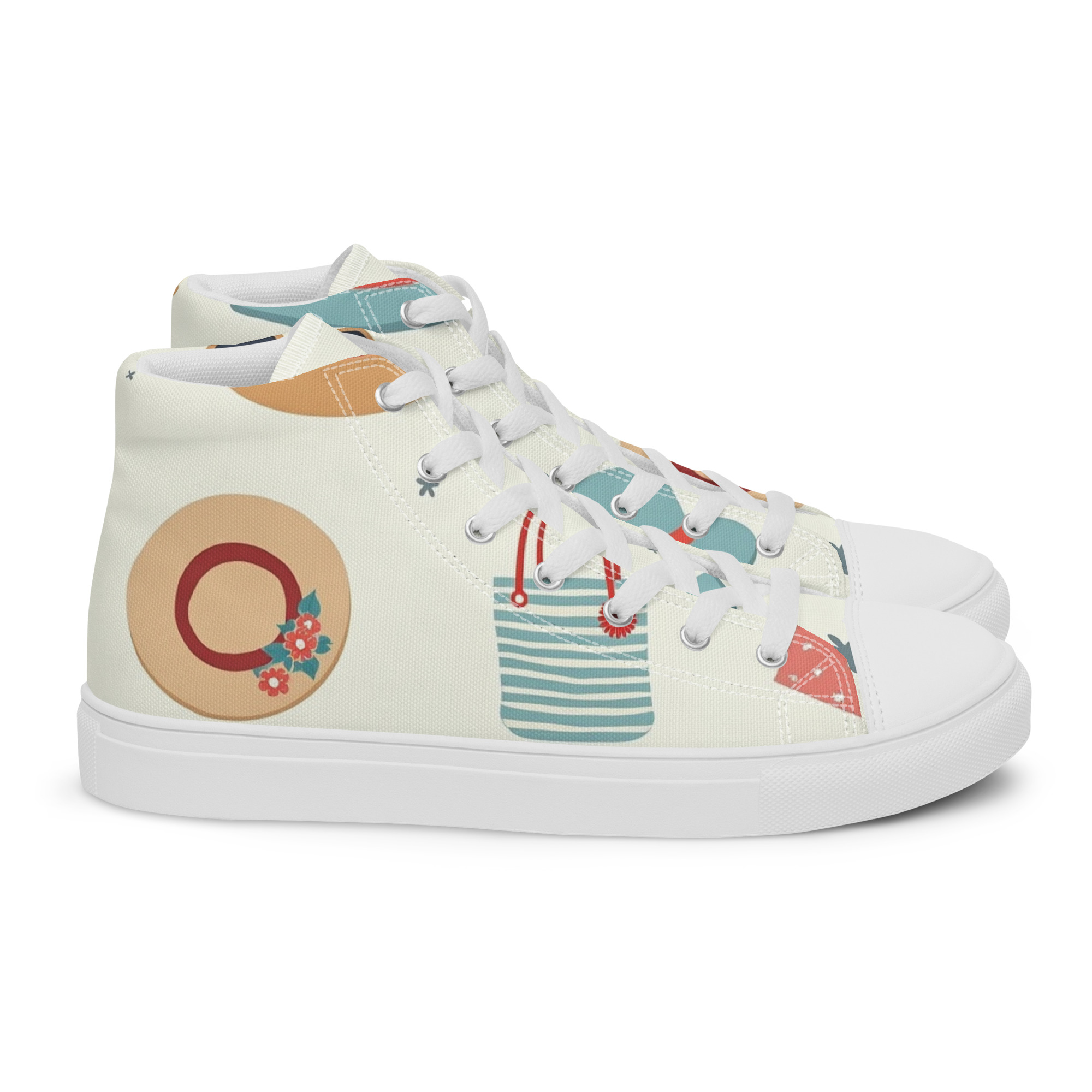 Women’s High Top Canvas Shoes - Image 7