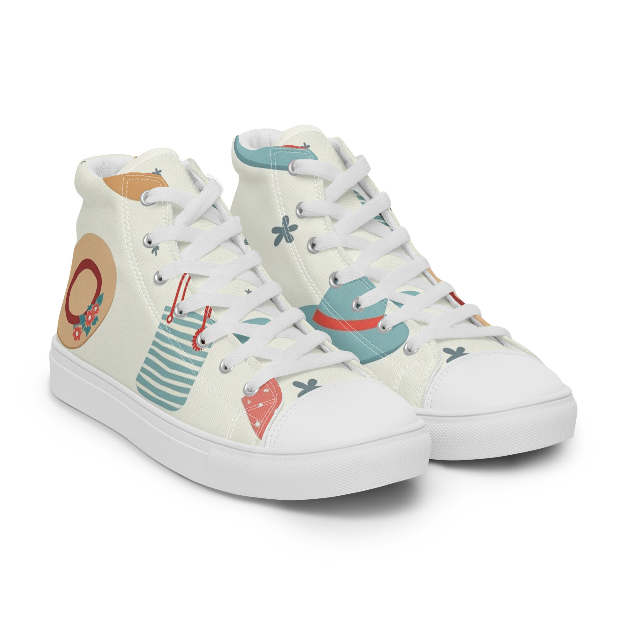 Women’s High Top Canvas Shoes - Image 9
