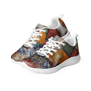 Rustic Patchwork - Women’s Athletic Shoes