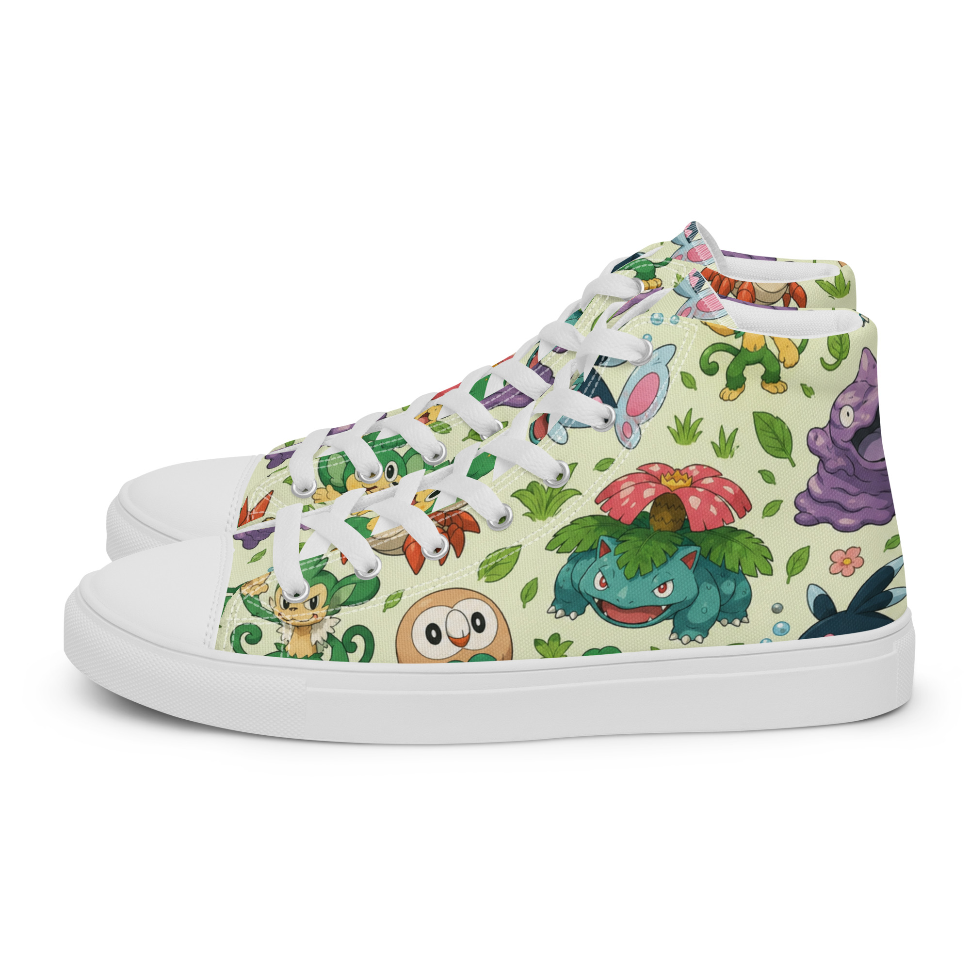 Pokie Women’s High Top Canvas Shoes - Image 5