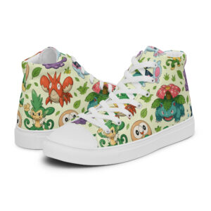 Pokie Women’s High Top Canvas Shoes