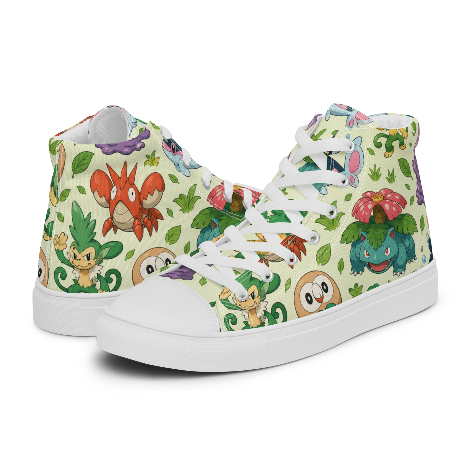 Pokie Women’s High Top Canvas Shoes