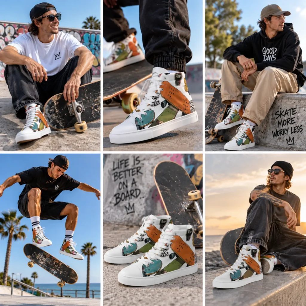 Street Series footwear and accessories by Ink Pulse Print